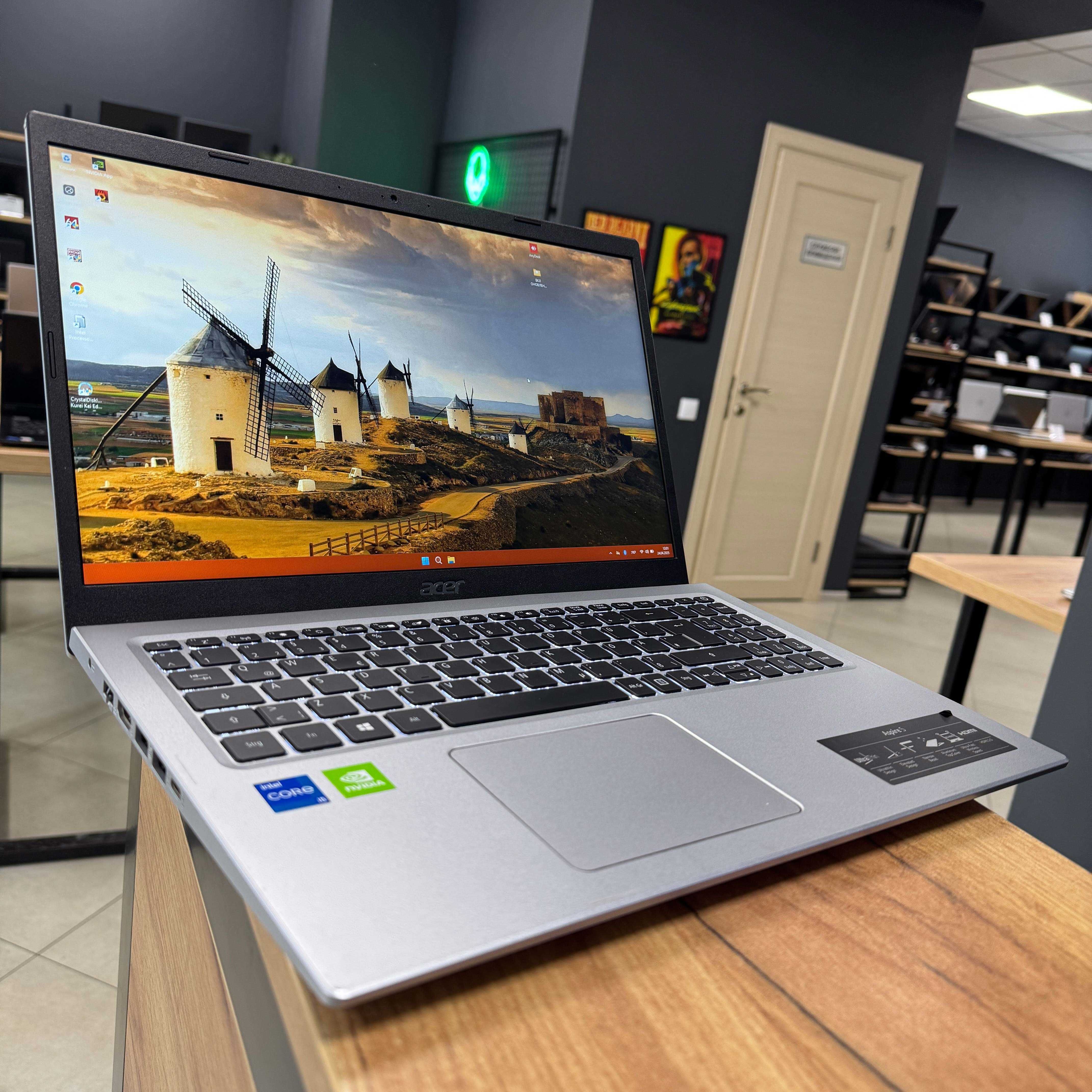Ігровий Acer Aspire 5 - FullHD, IPS/i5 1135G7/GeForce MX450 2 GB/16 GB