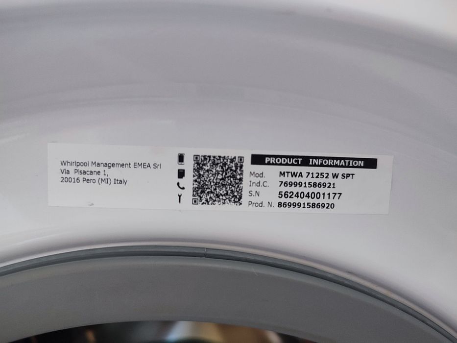 Máquina de lavar roupa Indesit 7kg