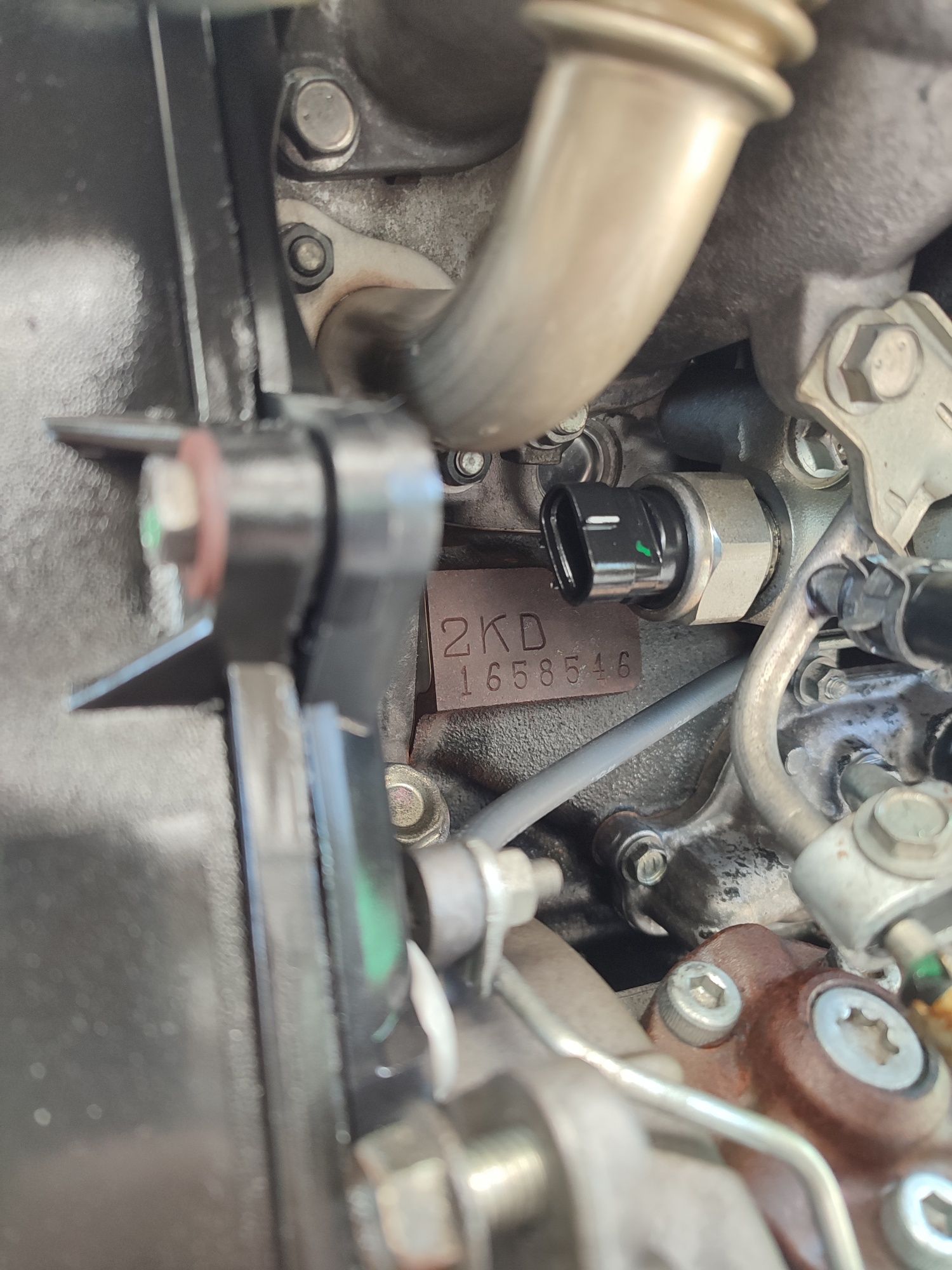 Toyota 2kd motor Hiace Hilux 2.5 D4D ano 06-12