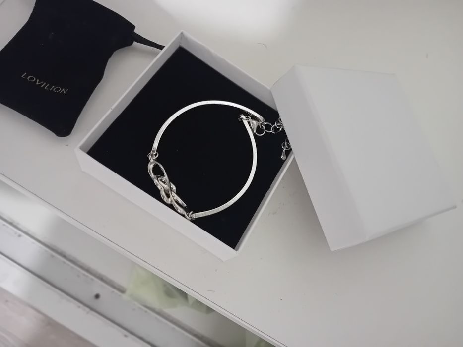 Pulseira com declaração de amor