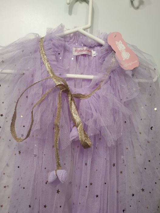 Pelerynka peleryna księżniczka przebranie strój karnawałowy