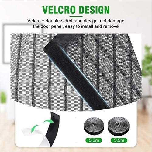 moskitiera na drzwi balkonowe taras magnes 100x220 magnetyczna