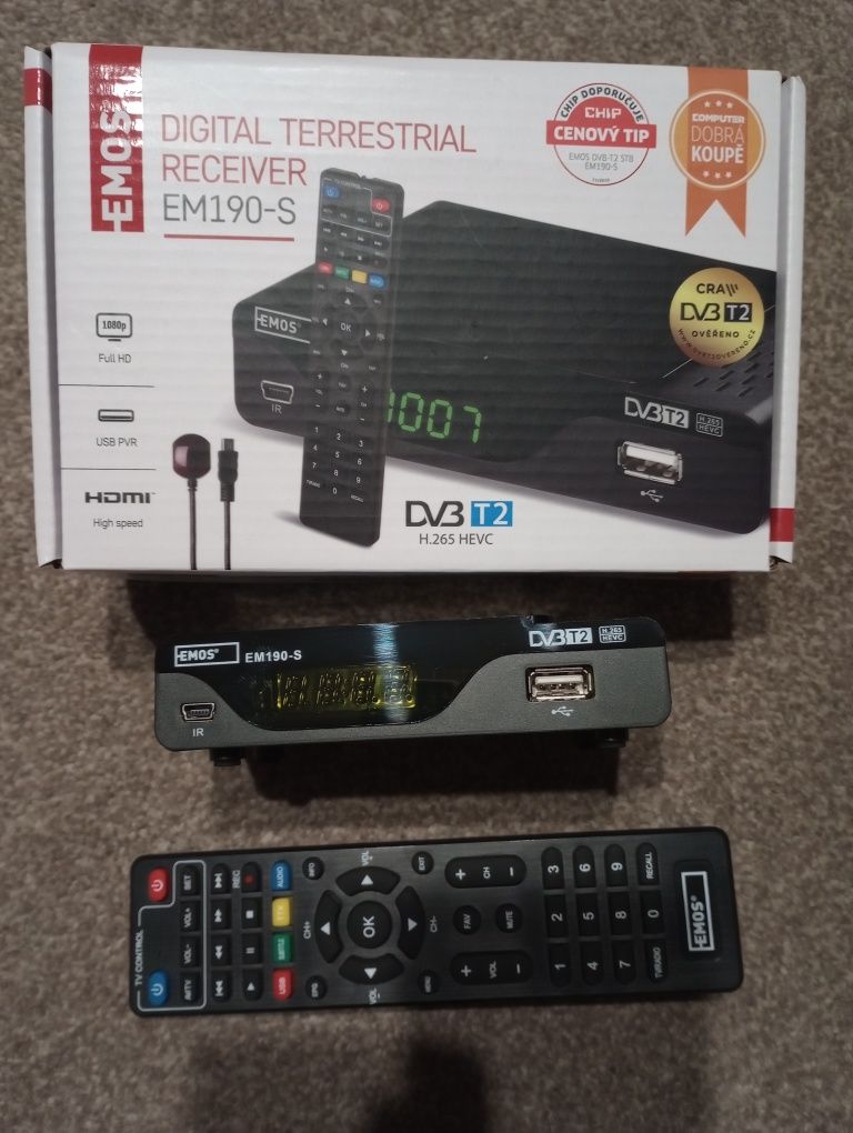 Dekoder DVB-T2 nowy bezpłatna telewizja