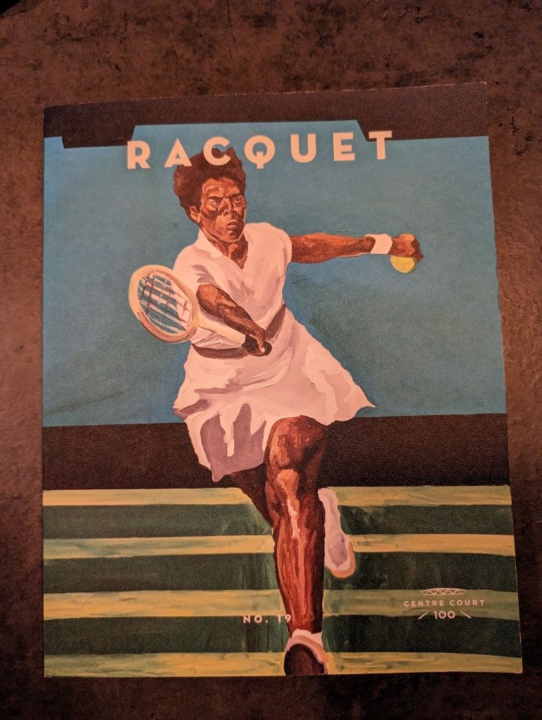 Czasopismo tenisowe Racquet magazine nr 19