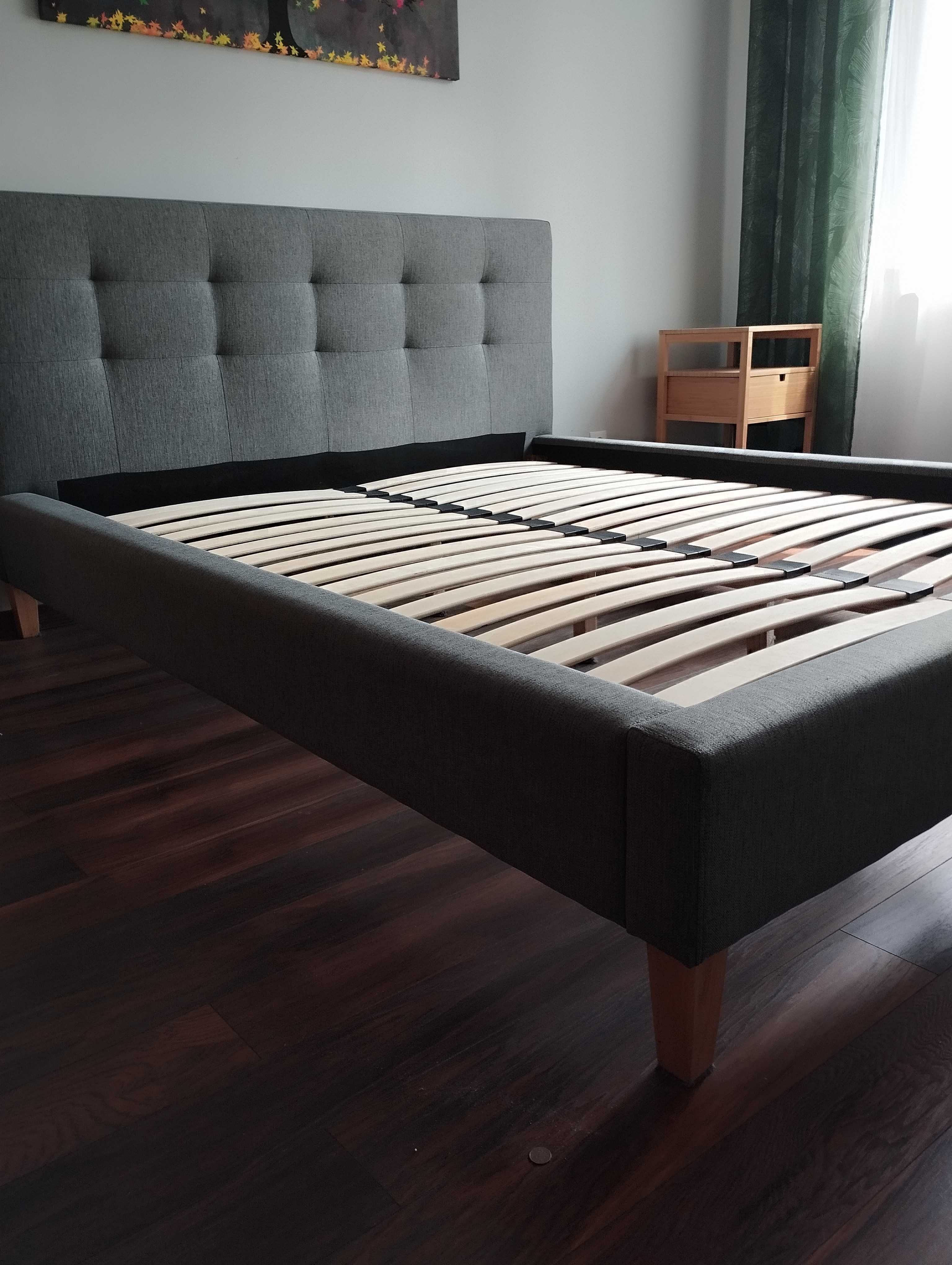 Łóżko SIGNAL Texas r.160x200cm, tapicerowane -dostawa gratis