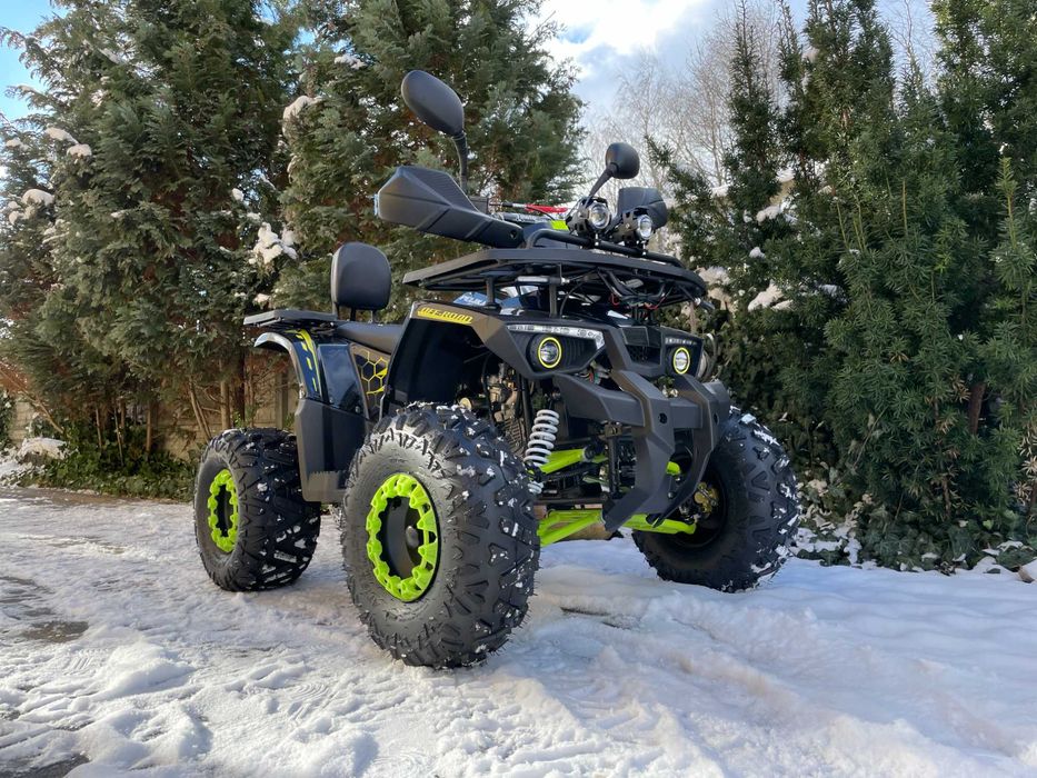 DUŻY QUAD 150 cc Pelikan Rugby NAJMOCNIEJSZY Ledy Hak Raty Dostawa