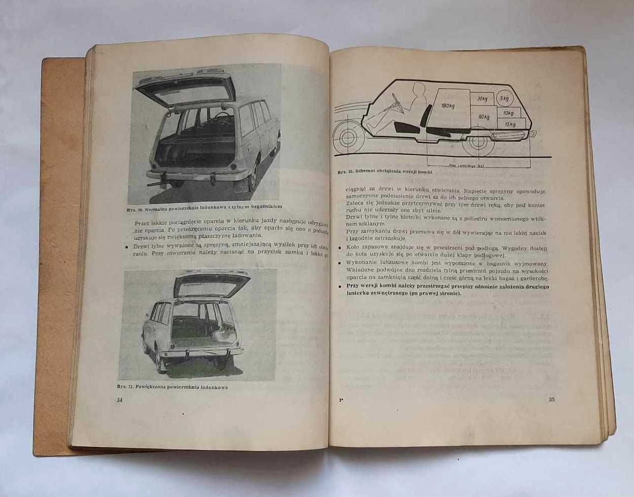WARTBURG 353 
Instrukcja użytkowania 1970r