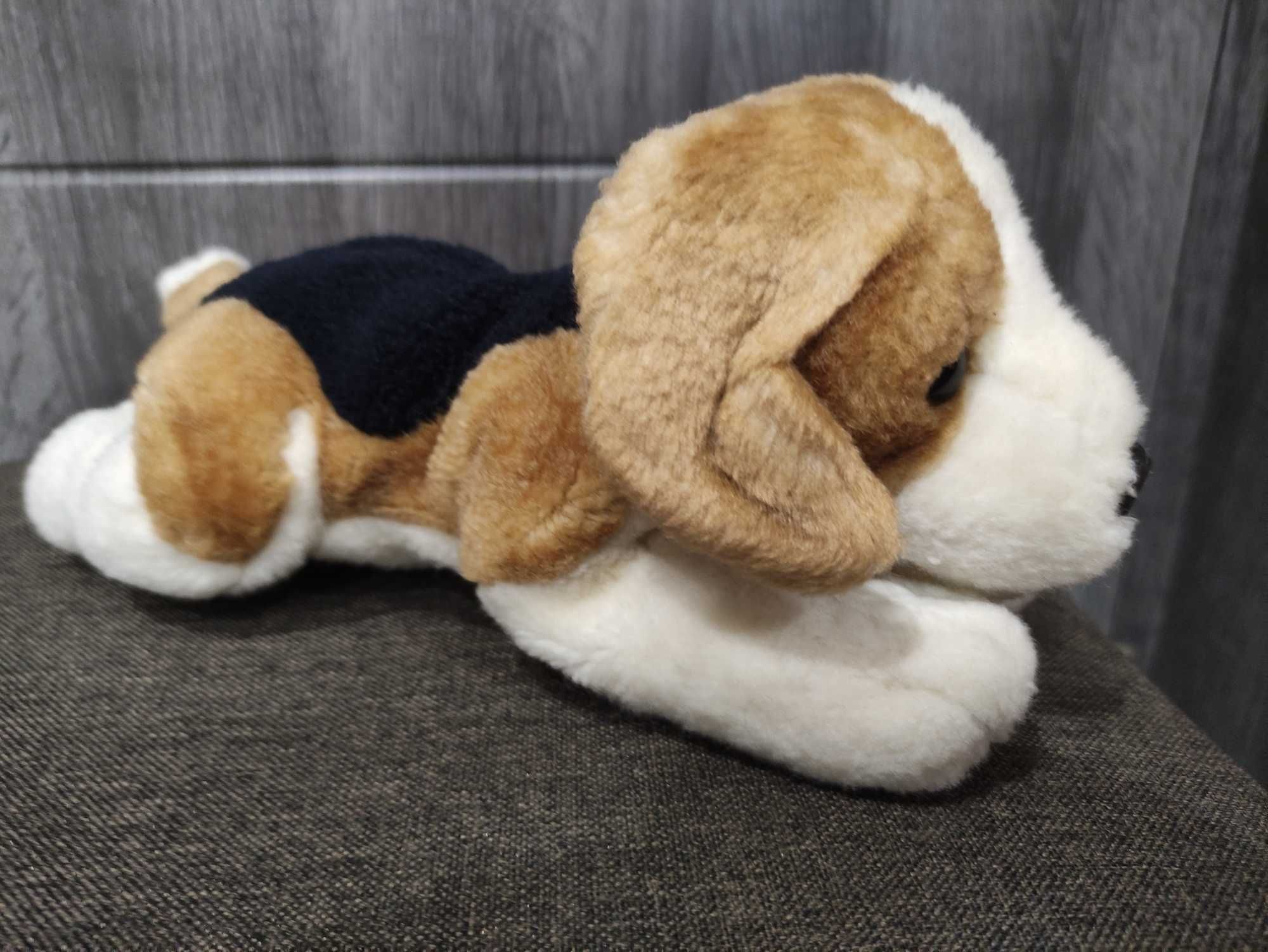 Мягкая игрушка собака щенок бигль 25 см keel toys