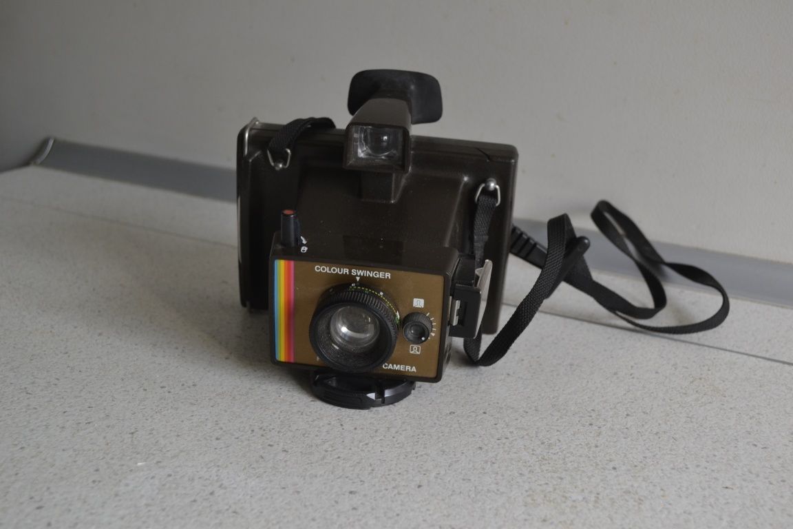 Polaroid - aparat - kamera - vintege - 70s - super colour swinger 3

B