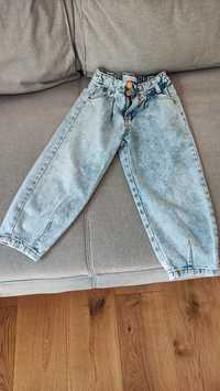Dżinsy Zara 116 cm, jeansy, spodnie dziecięce