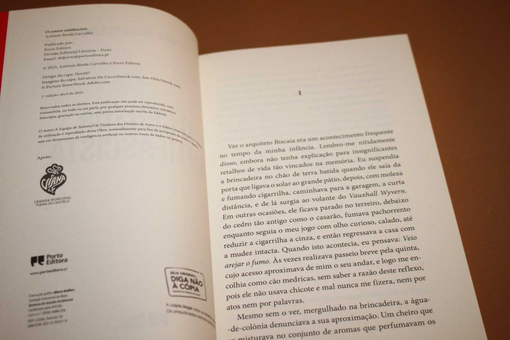 O Censor Antifascista// António Breda Carvalho