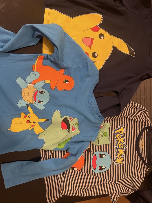 Paka zestaw ubrań chlopiec 116 pokemon sonic