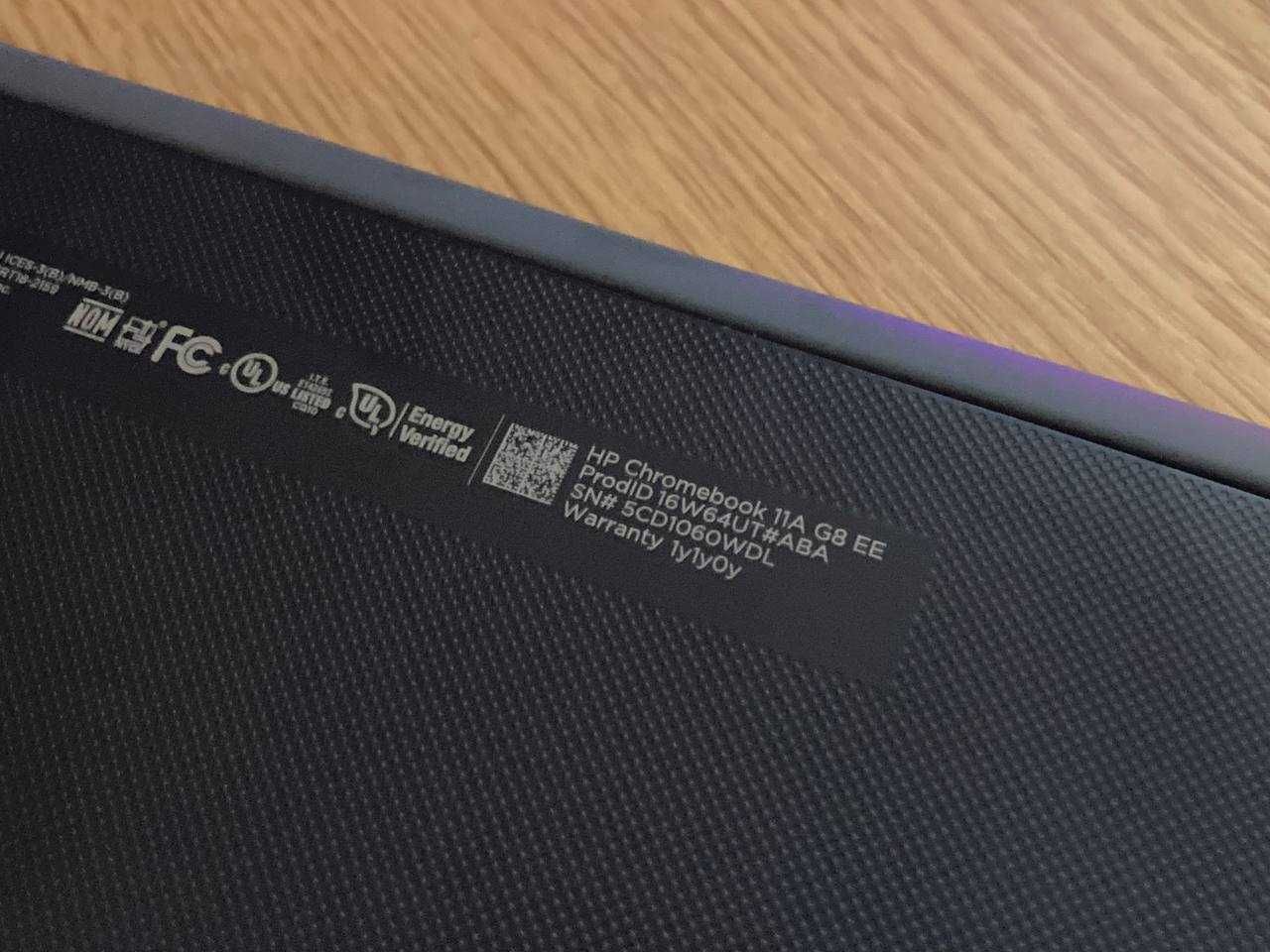 Ноутбук HP Chromebook 11A G8 EE. 4GB. Chrome OS. 11.6"