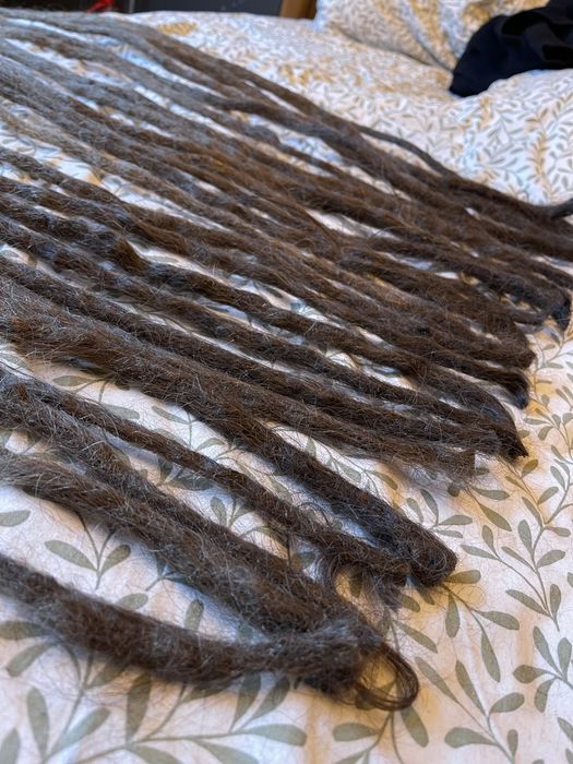 Naturalne dredy 24 sztuki