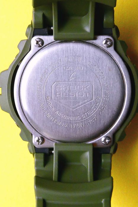 Relógio Casio G-Shock G-100CU - Verde Militar