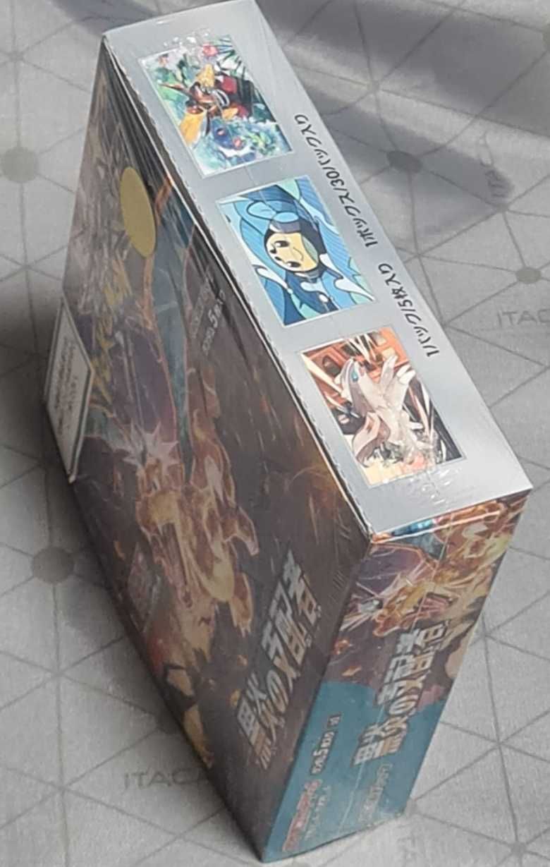 Cartas Japonesas Pokemon Ruler of the Black Flame Booster Box