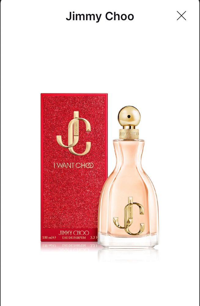 Woda perfumowana Jimmy Choo I want choo 100 ml