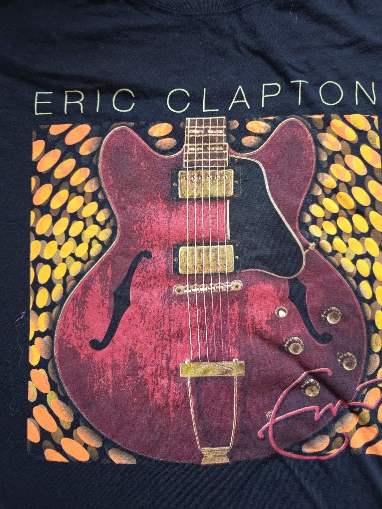 Koszulka z nadrukiem Eric Clapton, Gildan
