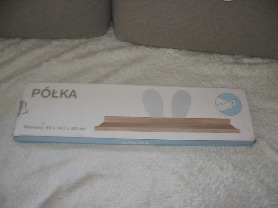 Półka drewniana/ nowa