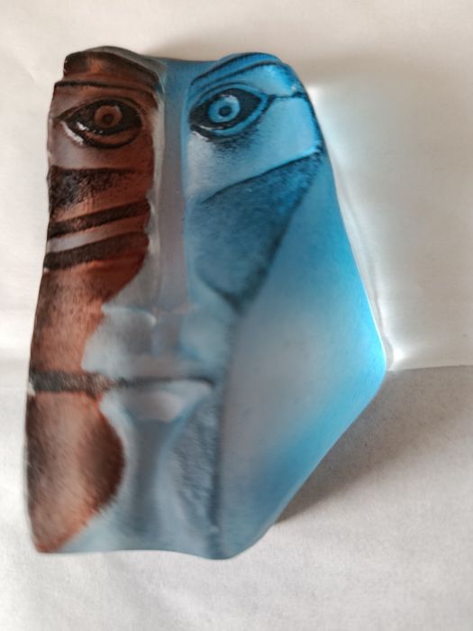 Escultura em cristal sueco