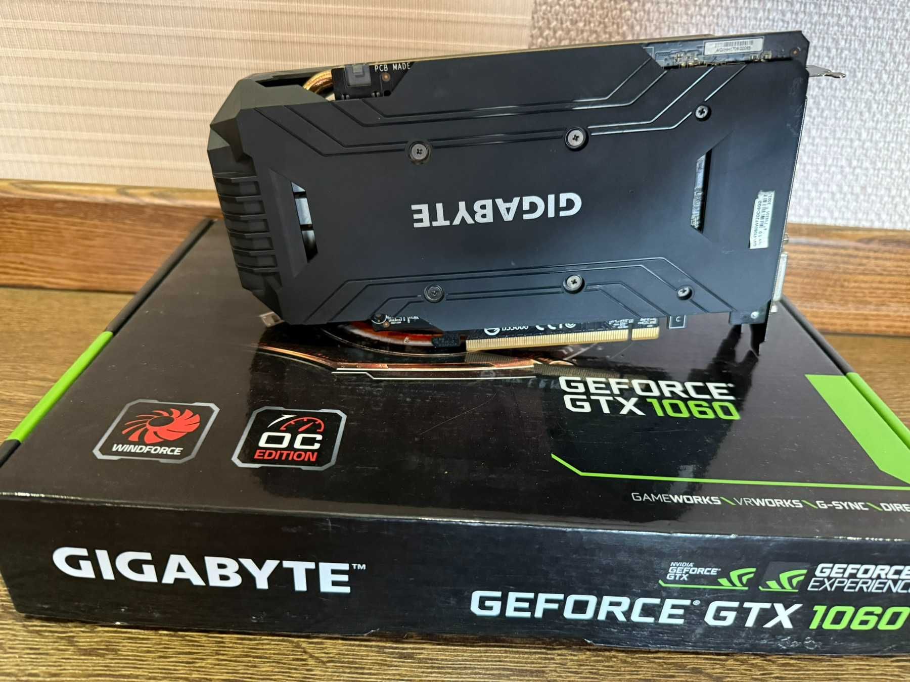 Gigabyte GeForce GTX1060 WinForce OC 6gb
