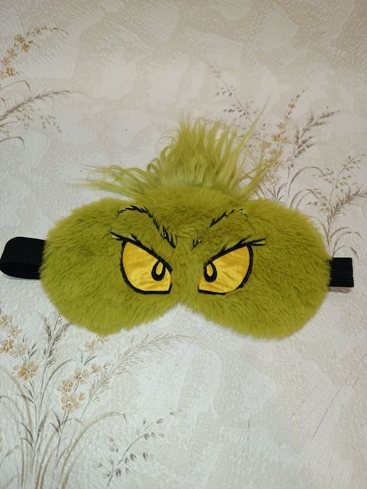 Маска для сна Гринч повязка для сна Grinch
