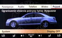 MERCEDES CL C216 polskie menu lektor mapa USA/EU