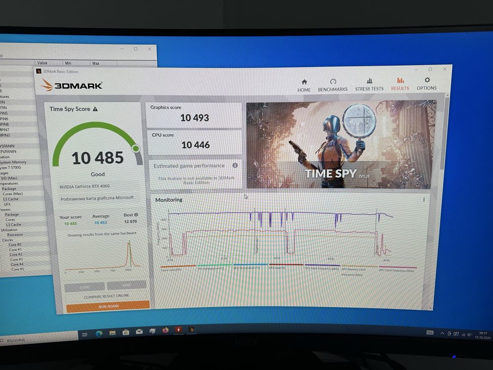 Komputer gamingowy  Ryzen 7 RTX5060 32GB DDR4 1TBFV23% Gwarancja 24M