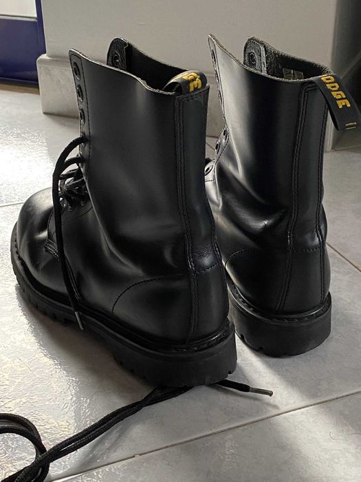 Botas Dodge original (unissexo) pretas, sola Goodyear