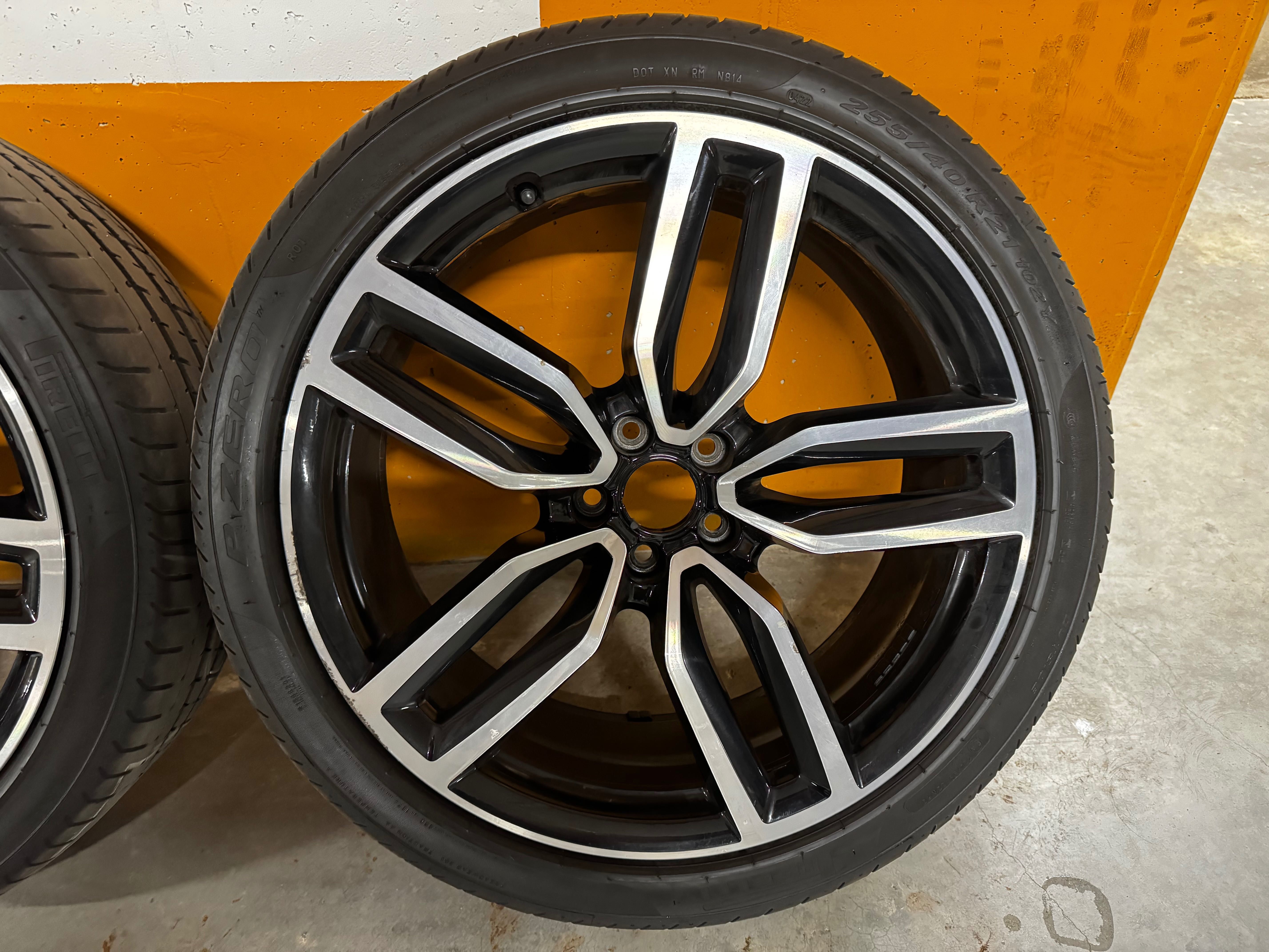 Oryginalne felgi Audi R21 + opony Pirelli – Q5 Q7 Q3 SQ5 SQ7 RSQ3