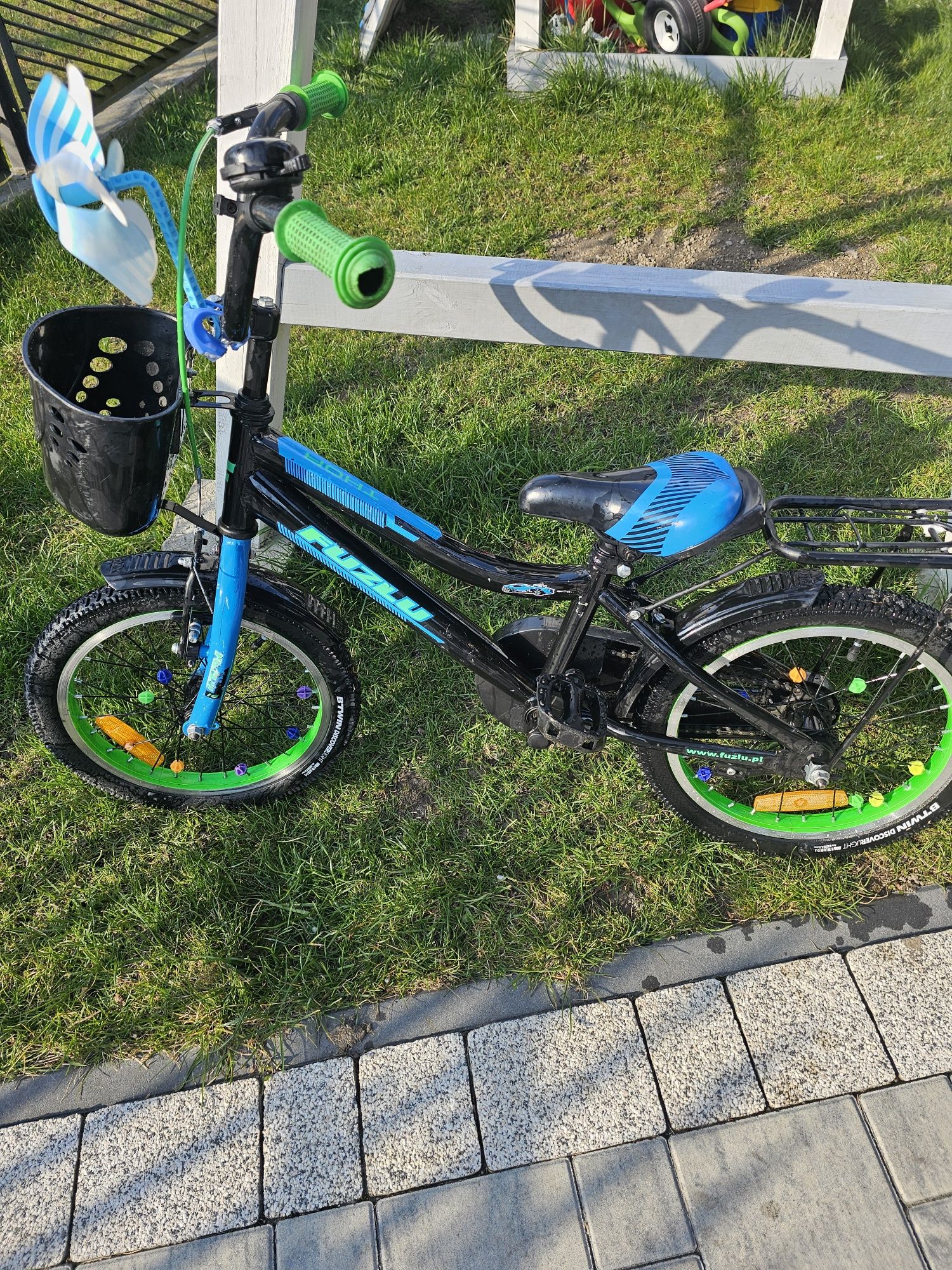 Rowerek fuzlu  THOR BIKE 14 PROWADNIK