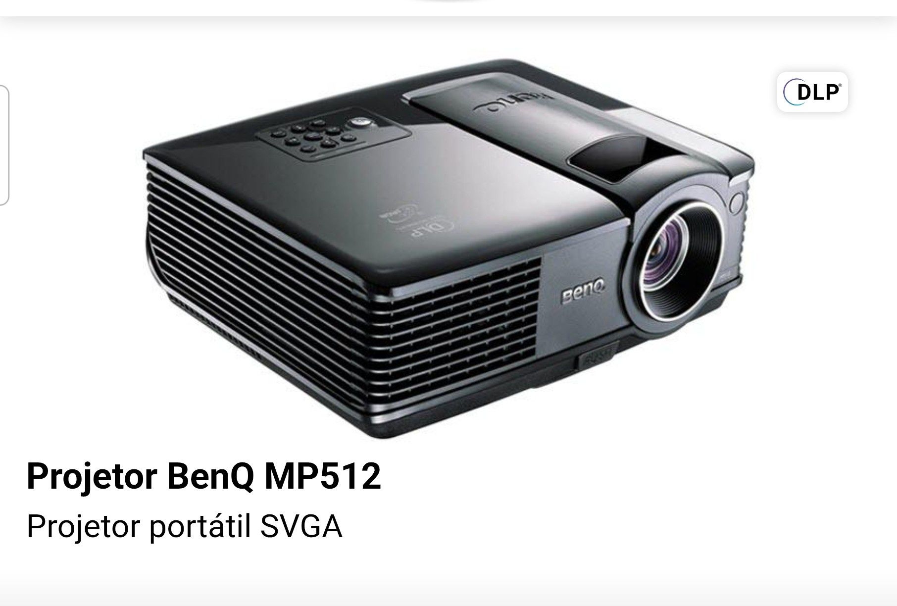 Projetor BenQ MP512