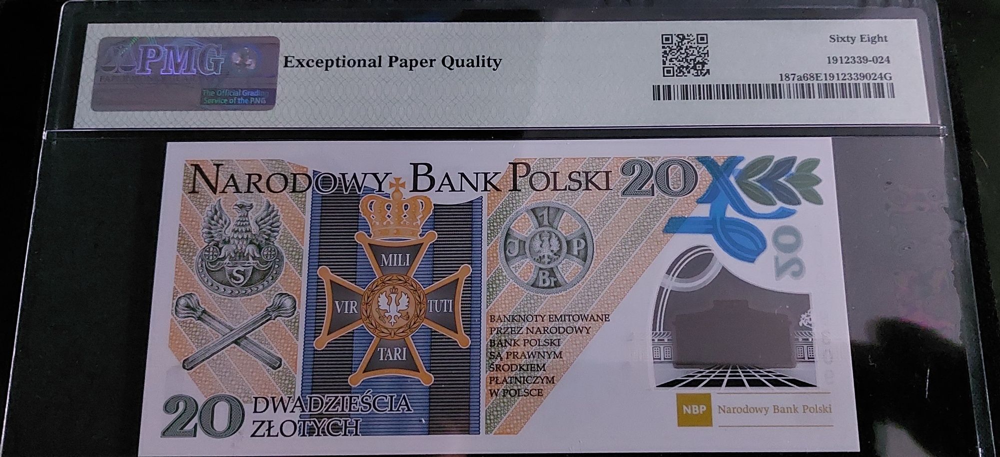 Banknot 20zł Legiony Polskie Piłsudski