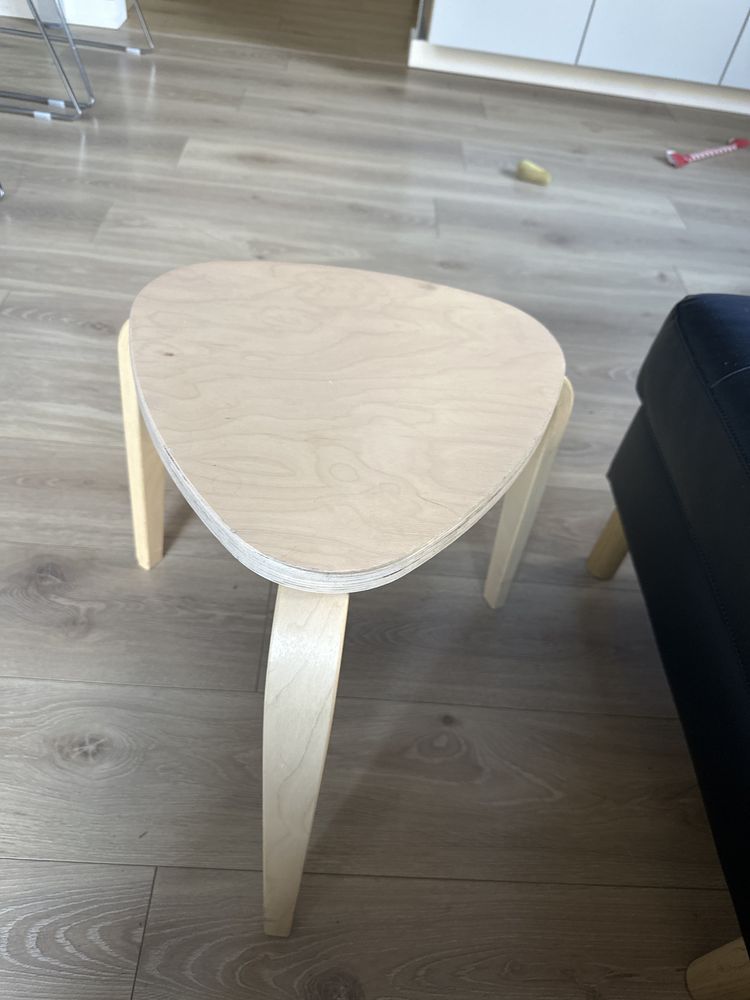 Taboret brzozowy ikea