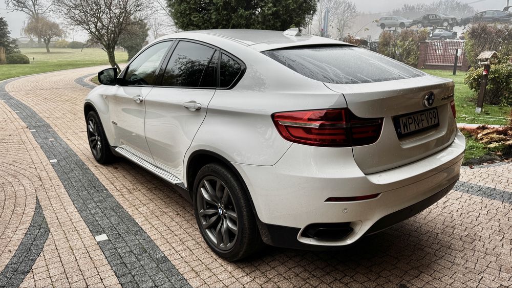 Bmw x6 M50d Fabryczny przebieg Full Opcja od Nowosci w 1 rękach
