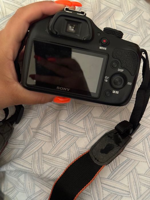 Câmera Sony em bom estado