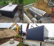 Szambo Betonowe, Zbiornik betonowy na deszczówkę Szamba Atest PZH