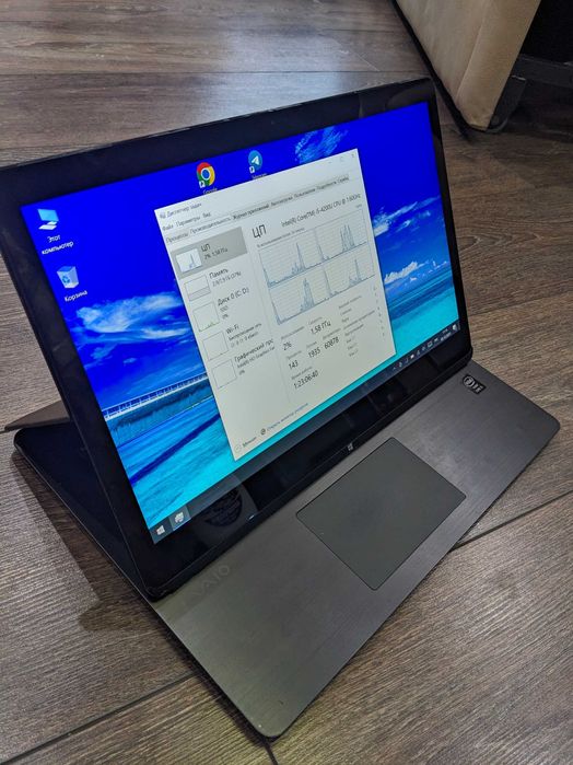 Ноутбук Sony Vaio SVF 14n i5-4200u,8ram,512ssd трансформер сенсорный
