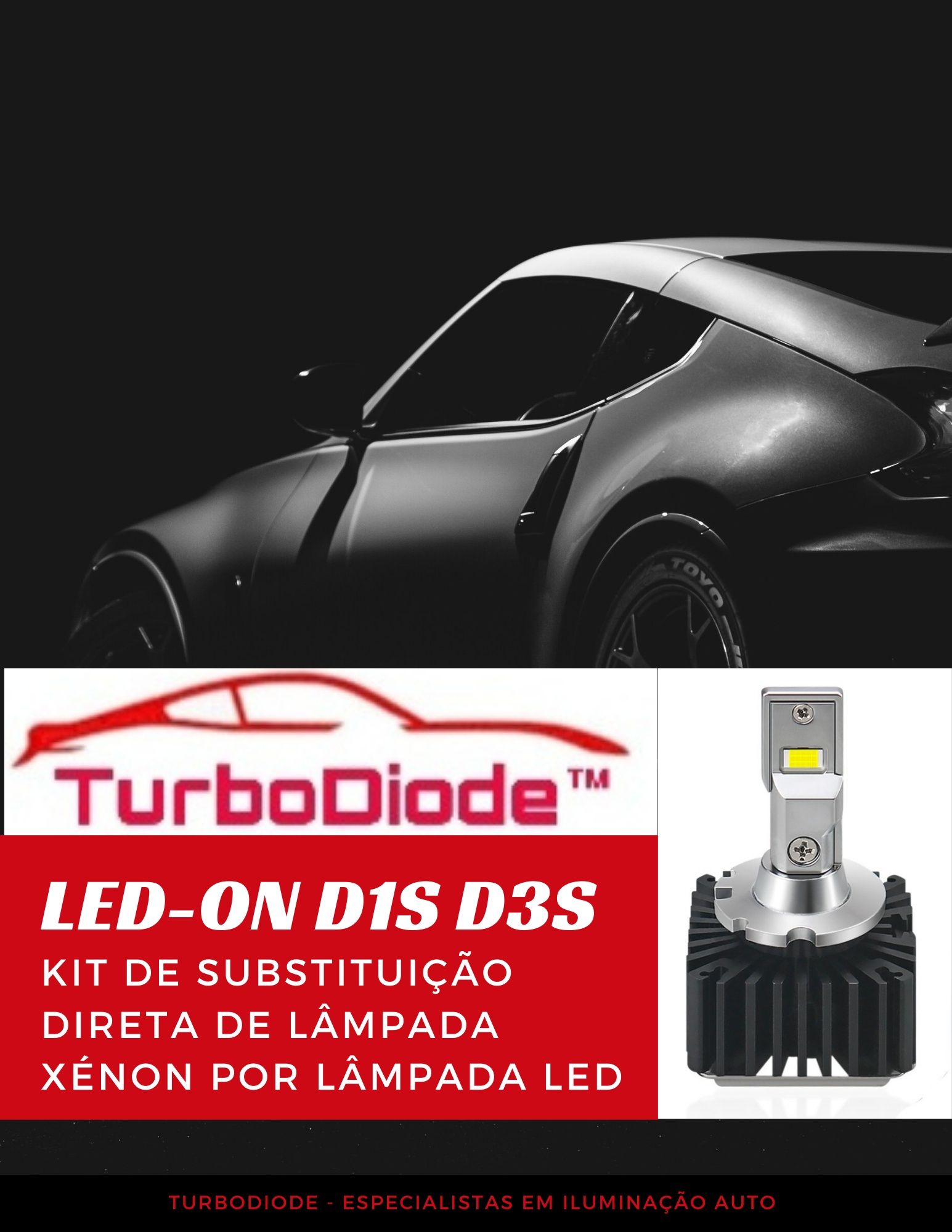 Tudo para iluminação LED Auto, todas as marcas