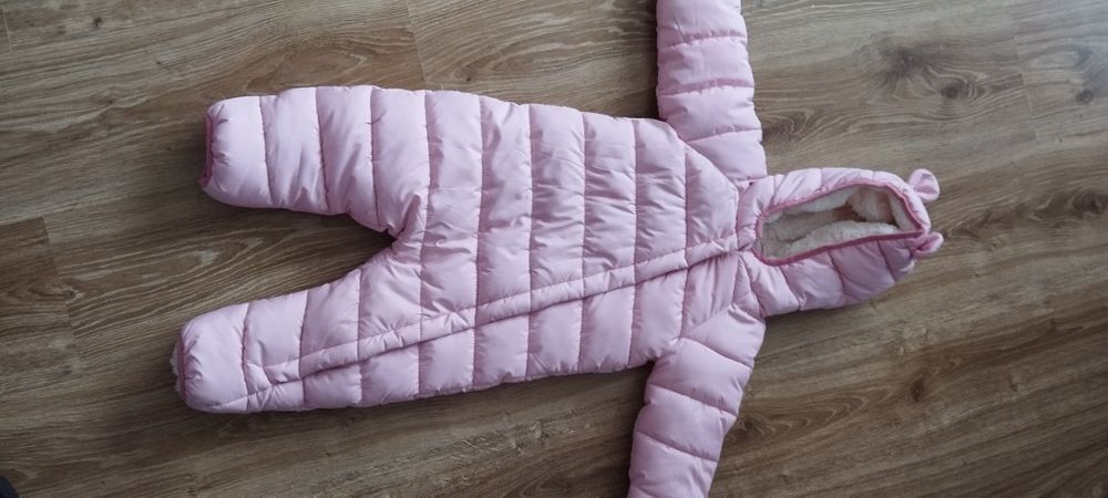 Nowy ocieplany kombinezon zimowy miś