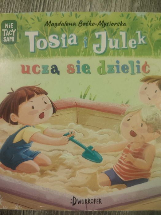 Tosia i Julek uczą się dzielić