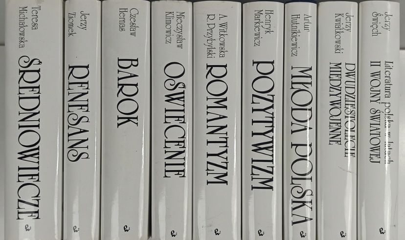 Wielka historia literatury polskiej 9 tomów