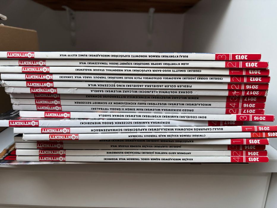 Oddam kolekcje gazet Kontynenty