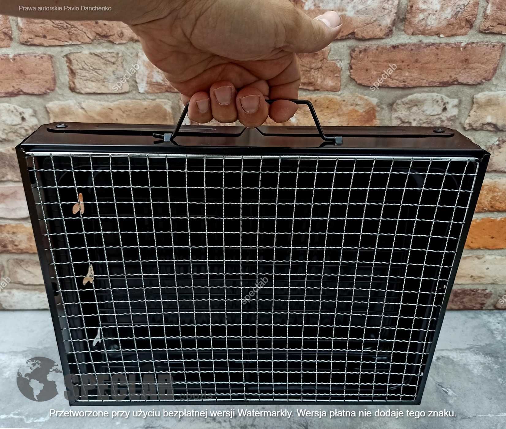 Grill turystyczny przenośny składany węglowy mini grill ogrodowy