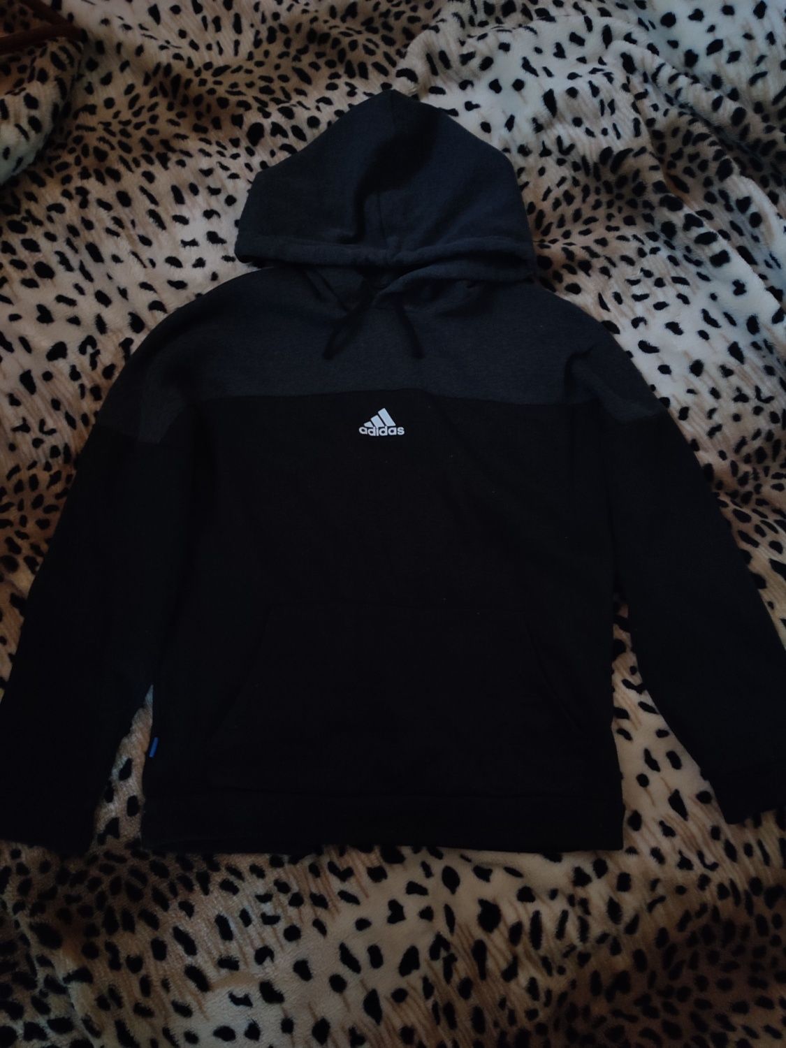 Худі Adidas (black/grey)