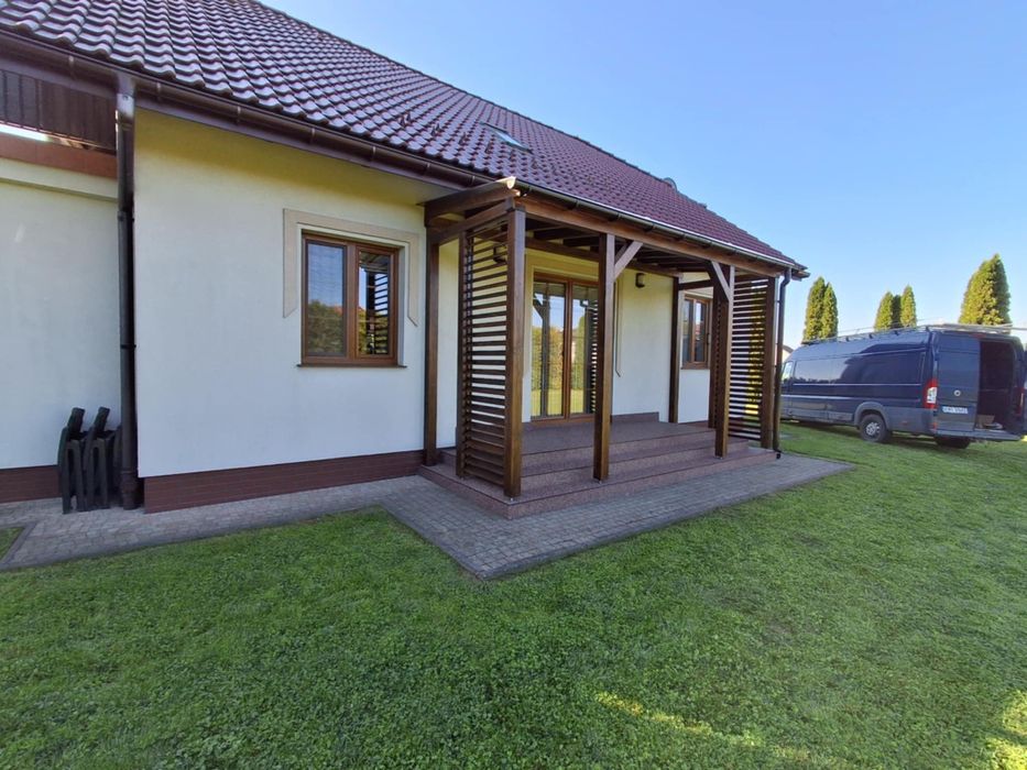 Zadaszenie tarasu / wiaty ruchome deseczki