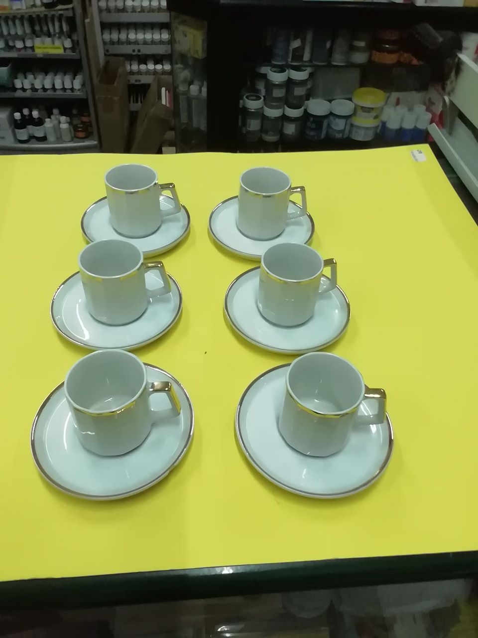 Conjunto de chávenas café FST, novas