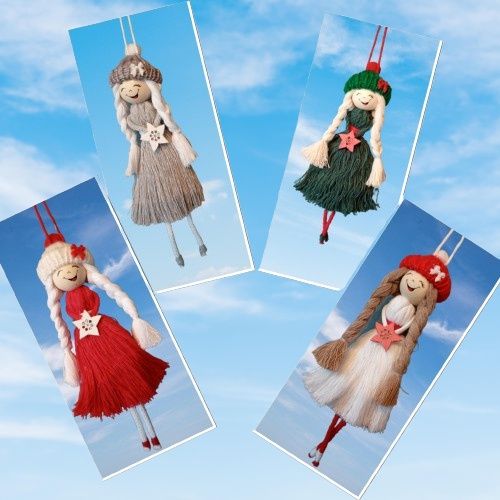 Laleczki zawieszki (1 sztuka)