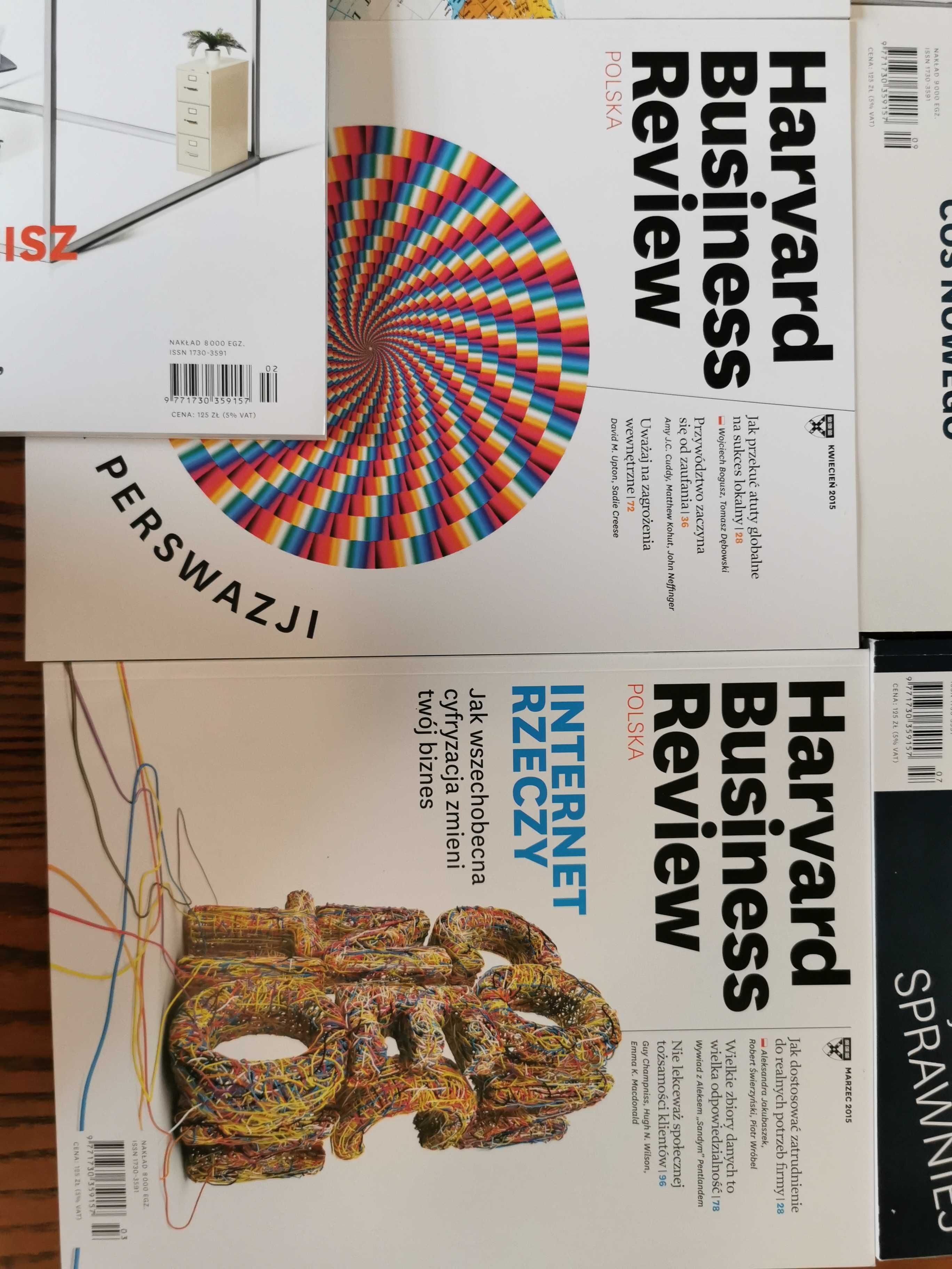 Harvard Business Review Polska 9 czasopism rok 2015