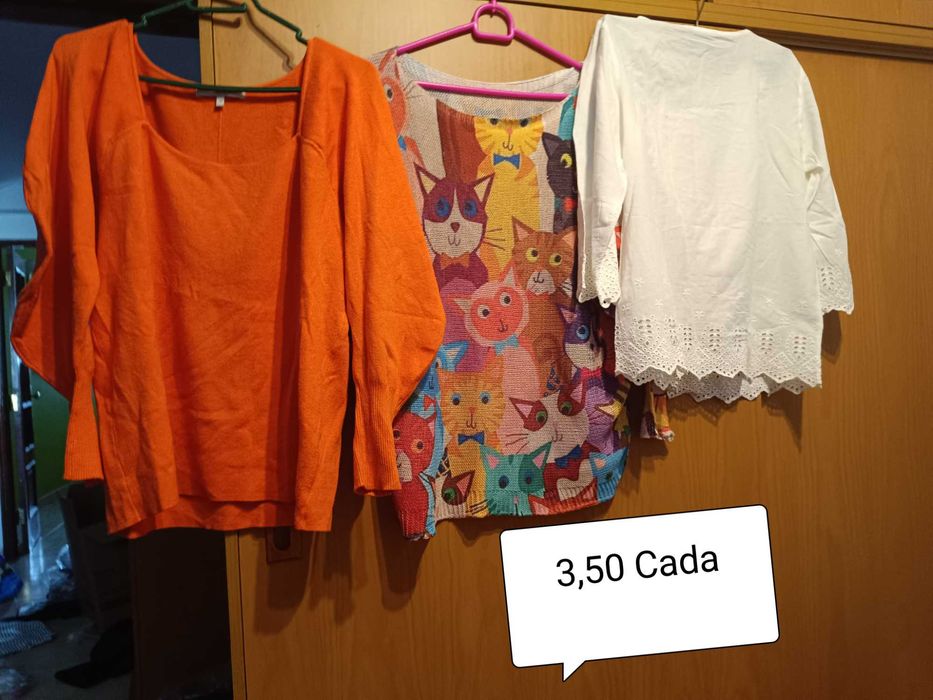 Roupa de senhora 3 peças 12,50